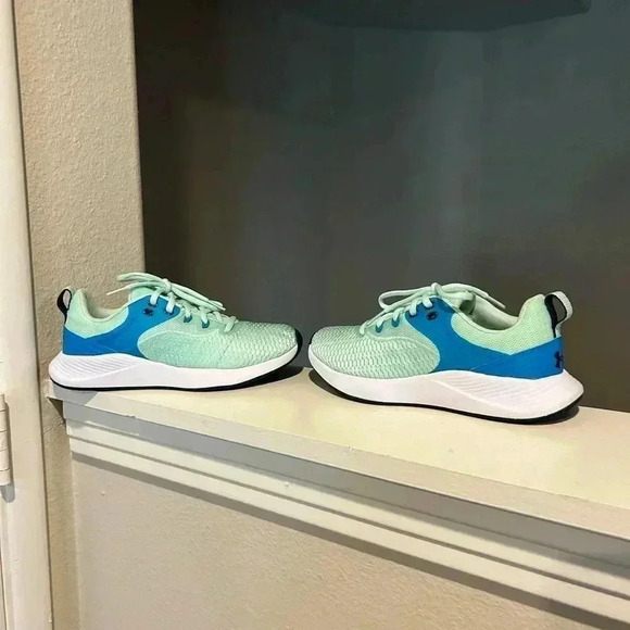 Under Armour Shoes - Size 6.5 UNDER ARMOUR WOMEN BREATHE TR 3 GREEN/WHT RUNNING SHOES New No Box